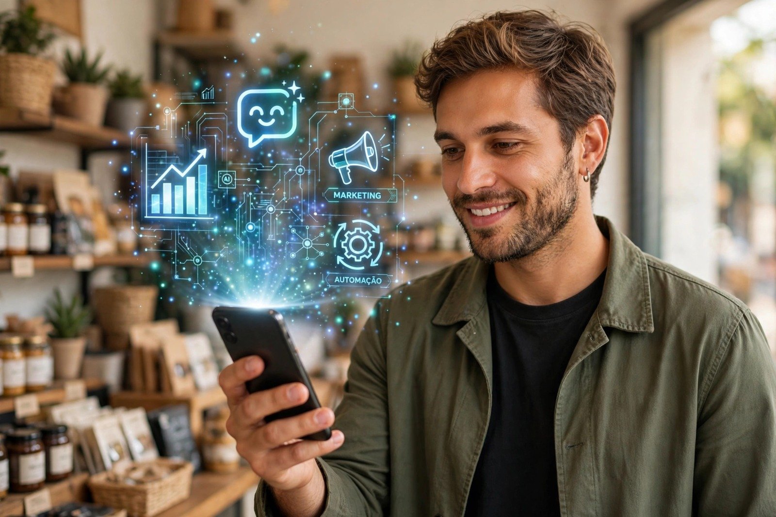 O Segredo das Grandes Empresas Agora no Seu Bolso: Como a Inteligência Artificial Está Salvando Pequenos Negócios