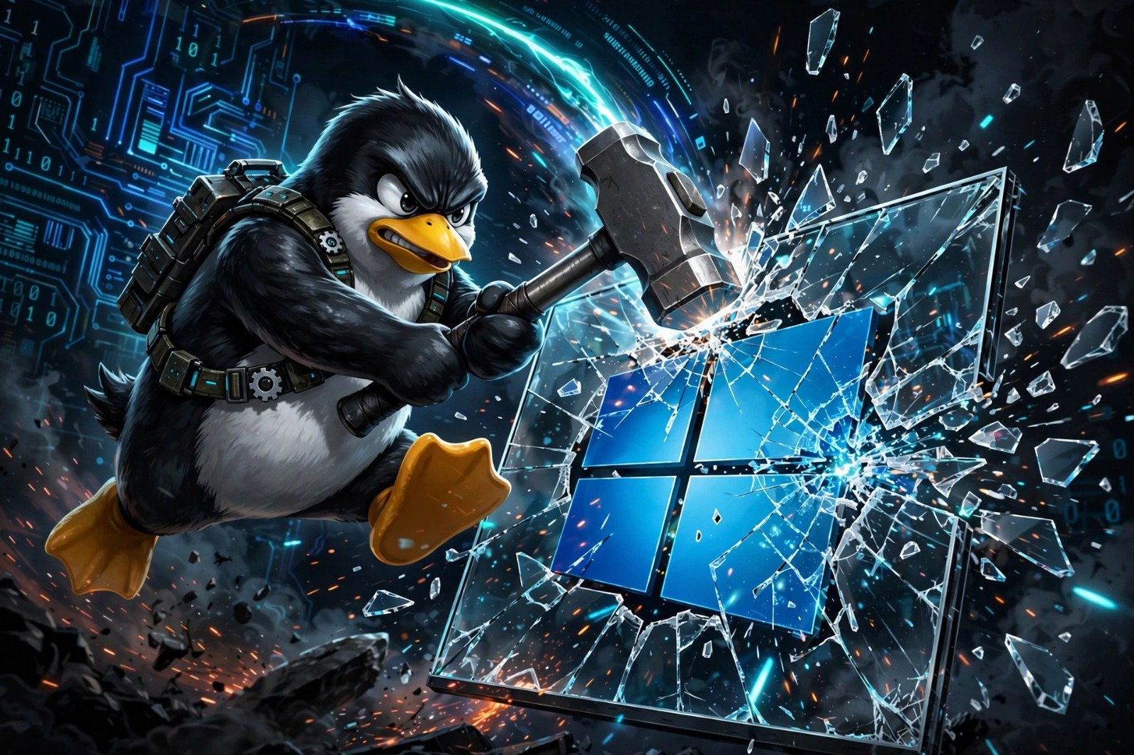O FIM DO IMPÉRIO DA MICROSOFT? Por que governos europeus estão banindo o Windows e migrando 2,5 milhões de PCs para o Linux